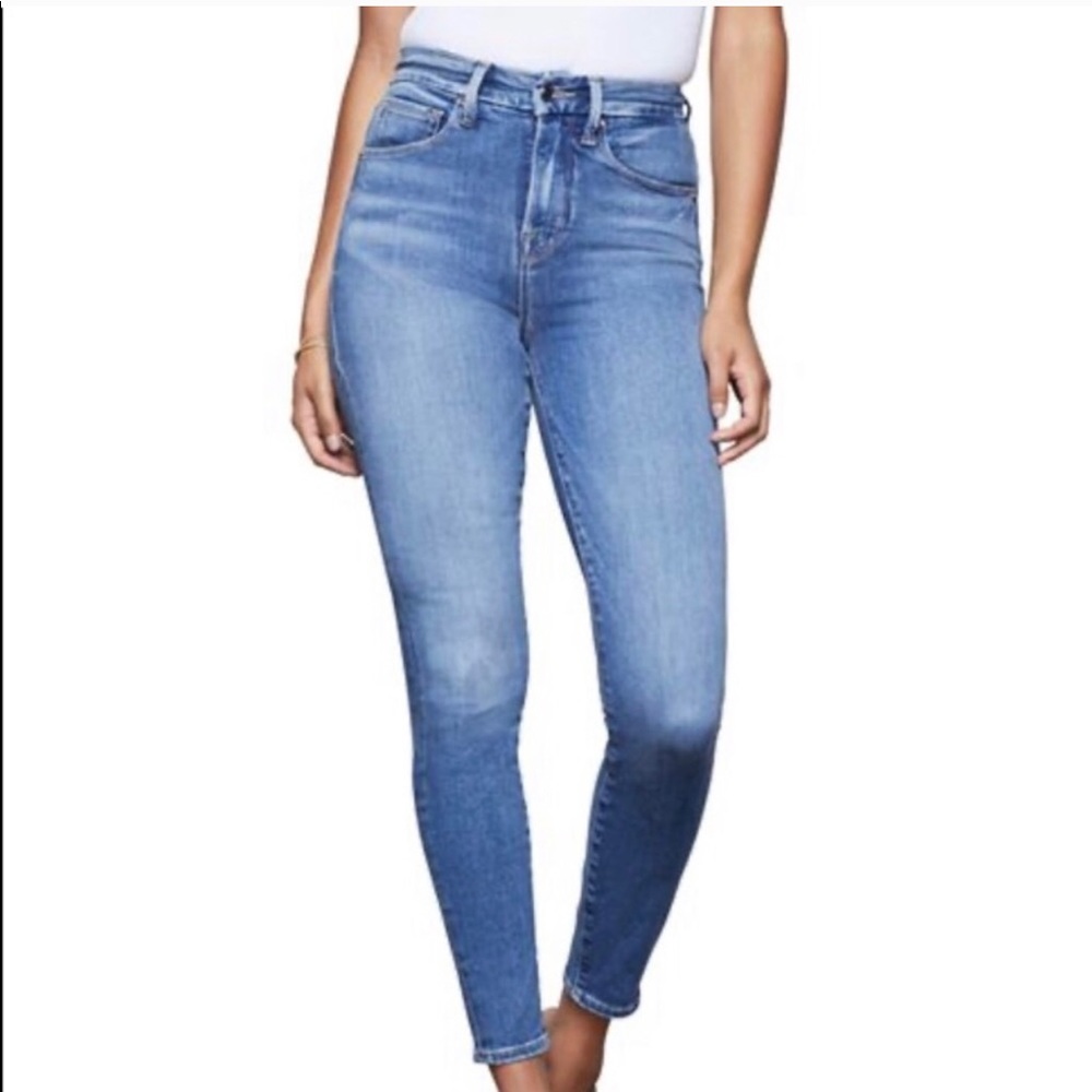 Good American Good Waist High Rise Skinny Jean